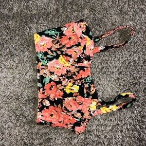 (3 for $15) Floral Rose Print Bralette